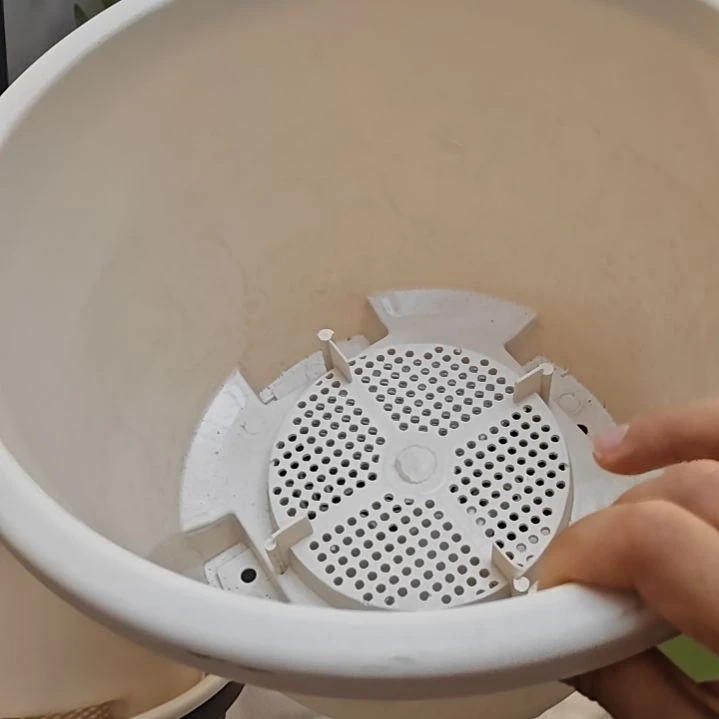 球根外口径32高24，象牙白无拖3个