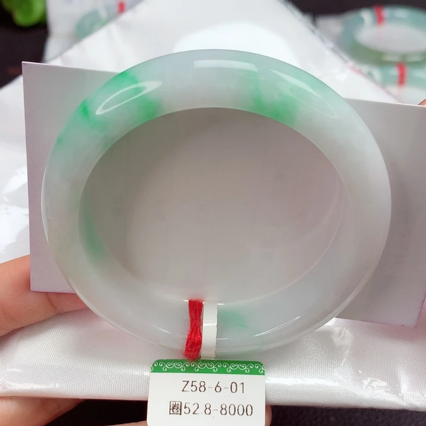 【闪购商品】翡翠手镯未镶嵌天然翡翠手镯