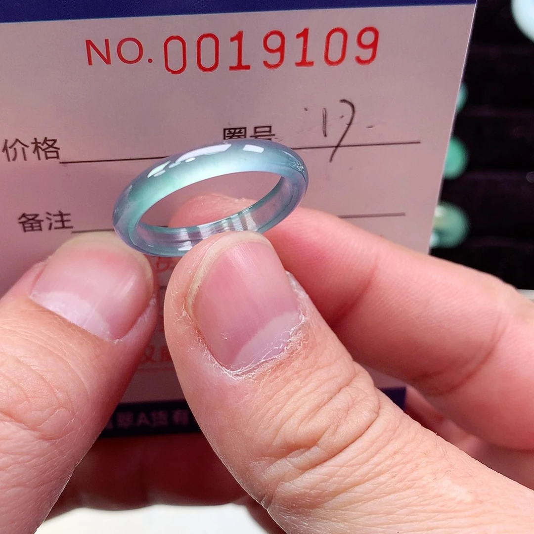 未镶嵌戒指翡翠天然