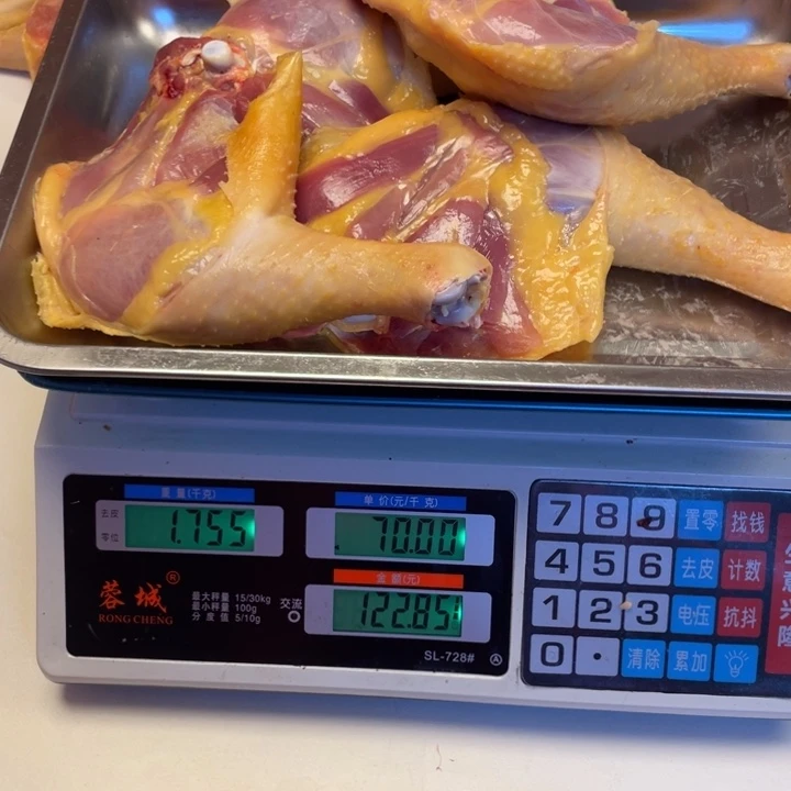 低温冷冻60天中国大陆食用农产品鸡腿