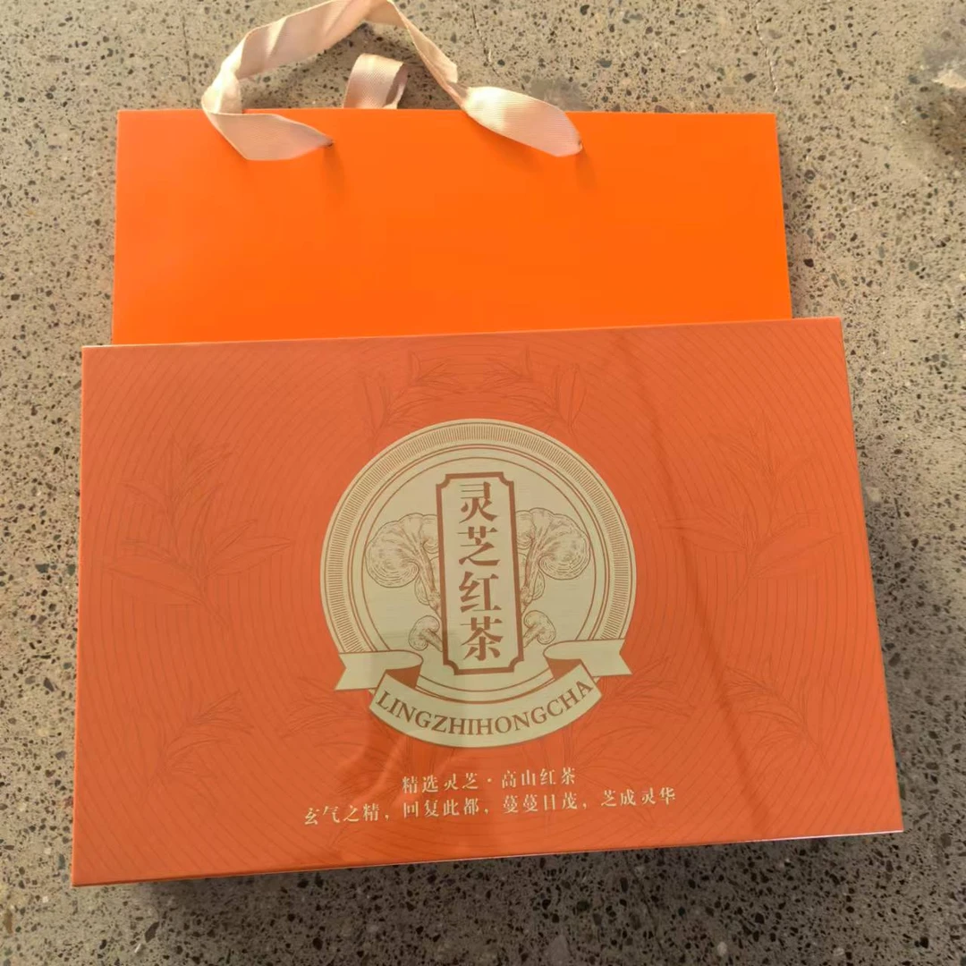 礼盒装 灵芝红茶 年货
