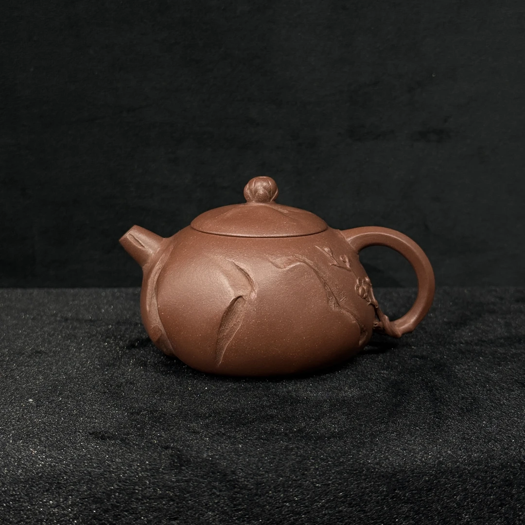 7/XL002/向林/紫砂壶悠闲/紫泥