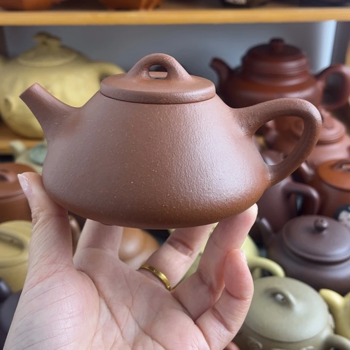 论***）茶壶紫砂宜兴紫砂半手