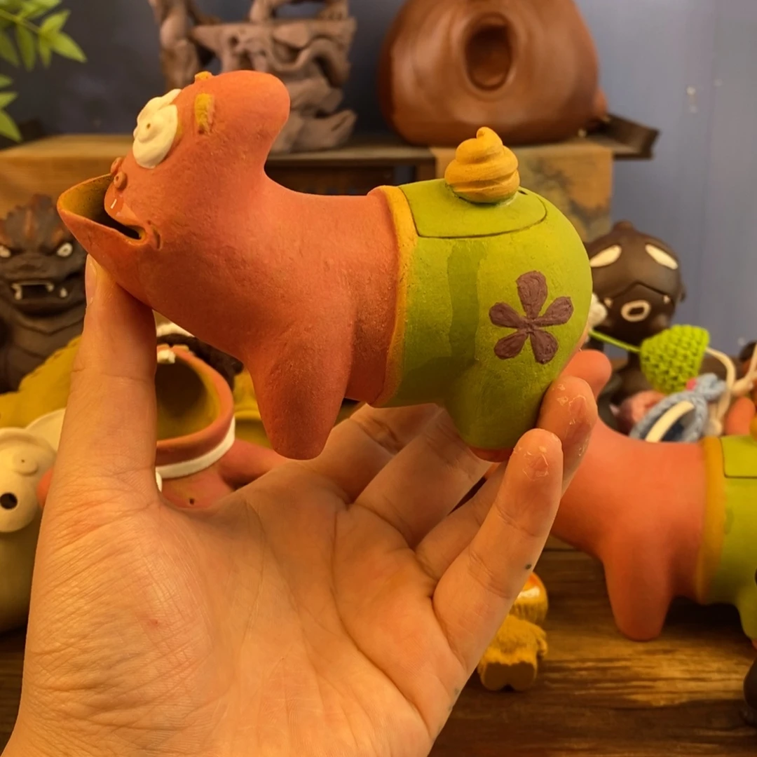 茶壶紫砂紫砂 小派大星