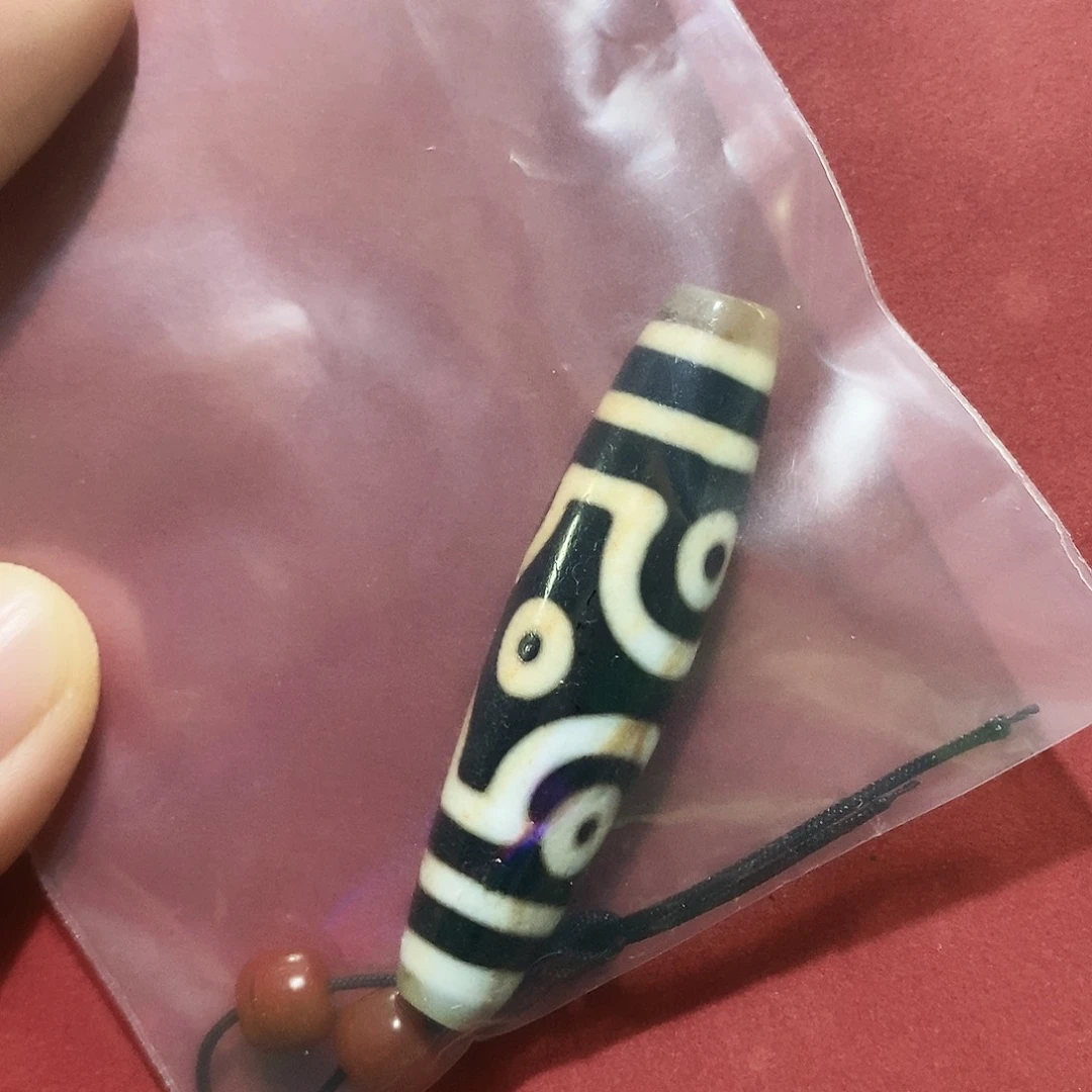 木***林玛瑙/玉髓未镶嵌颈饰行运臻品顶料六眼