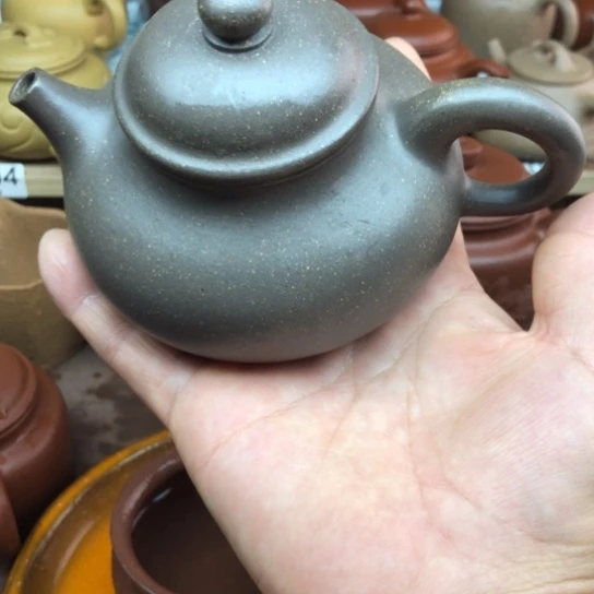 紫砂茶壶青段泥容天230豪升左右