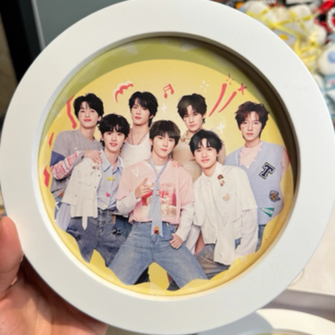 【时团官周圆形海报】带相框