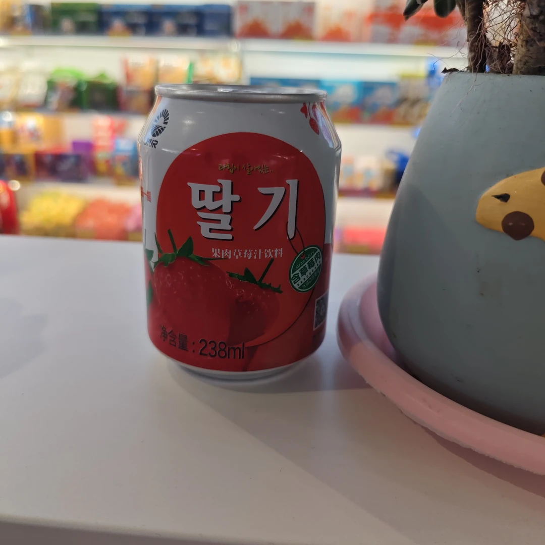 JIUR/九日果肉草莓汁饮料草莓味 238ml