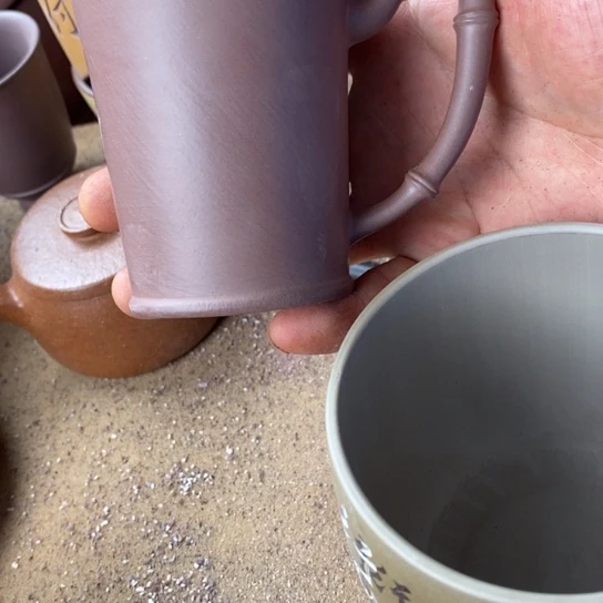 M***勖茶杯紫砂宜兴紫砂