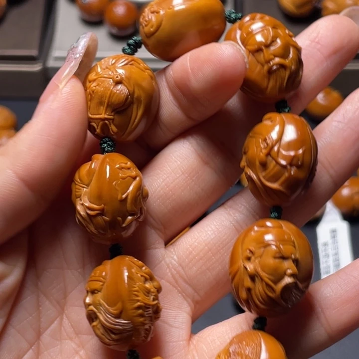 橄榄核手串/手链手工将军令