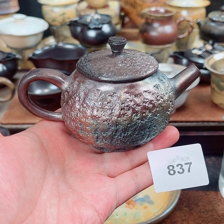 沁庐柴窑古法柴烧全手工茶具