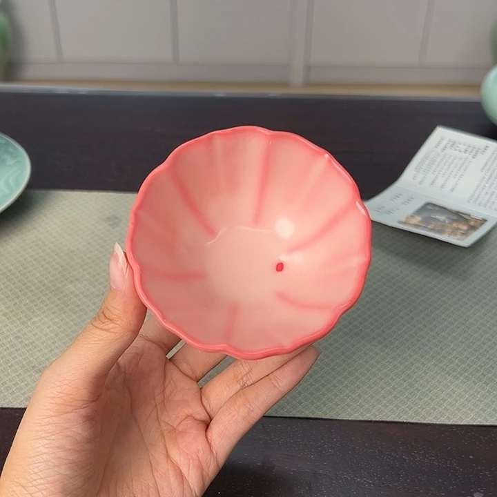 龙泉云间青瓷小米茶器