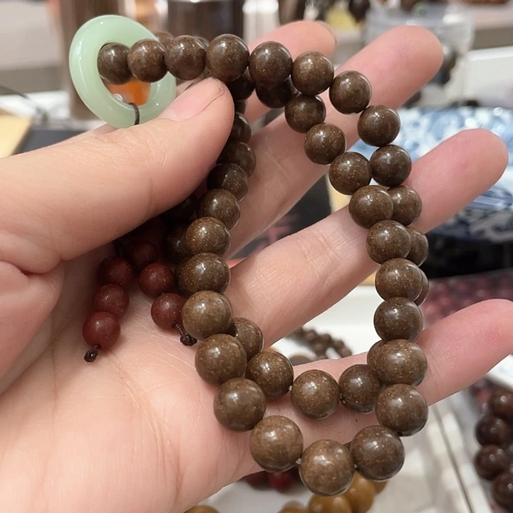 泥塑合香珠人参0.8的54子