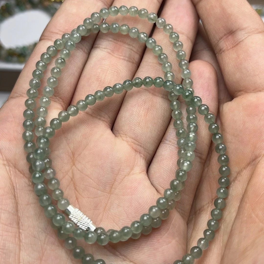 翡翠未镶嵌颈饰122