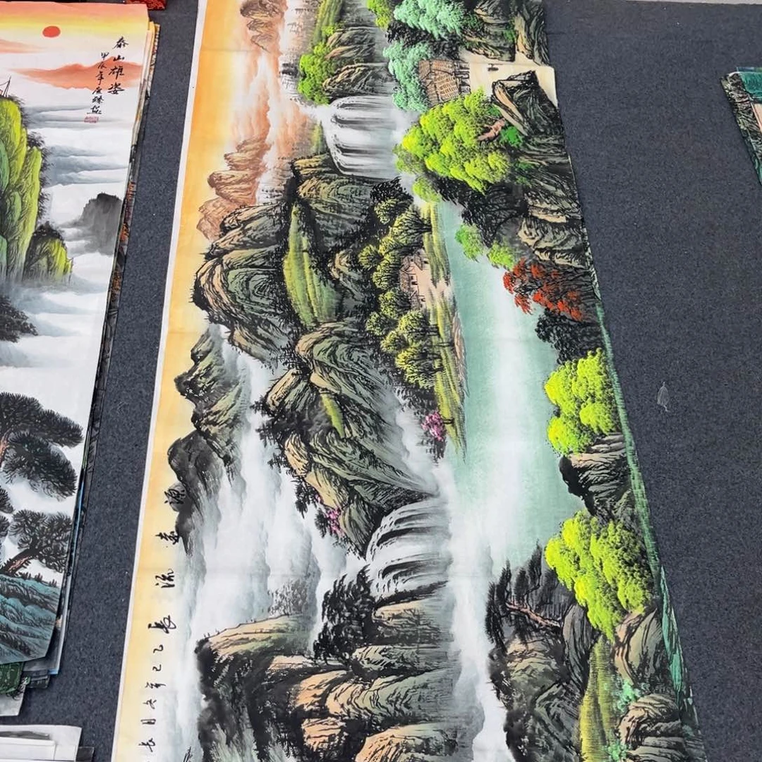 国画明月的直播间10