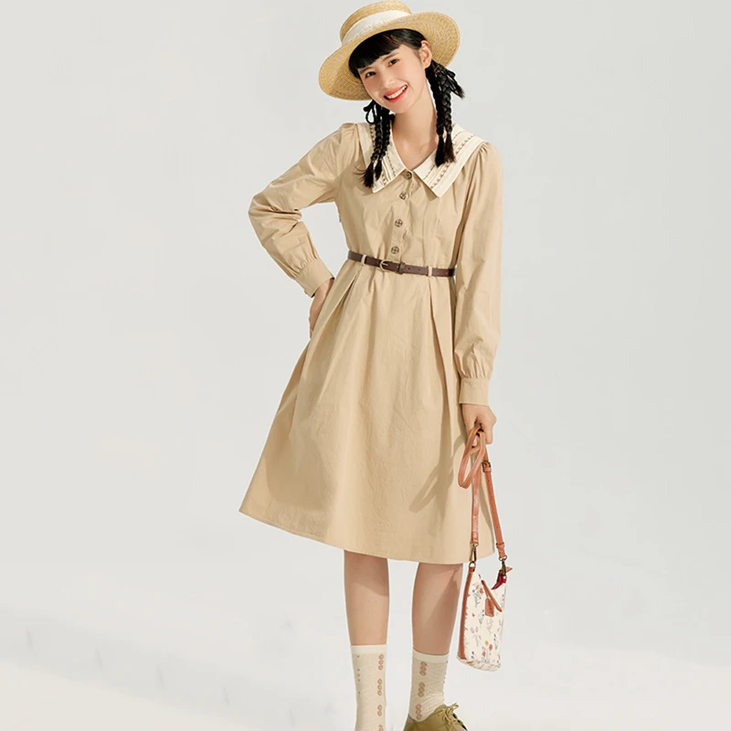 38071【紫系列】复古轻熟连衣裙Z3Z01ZS378