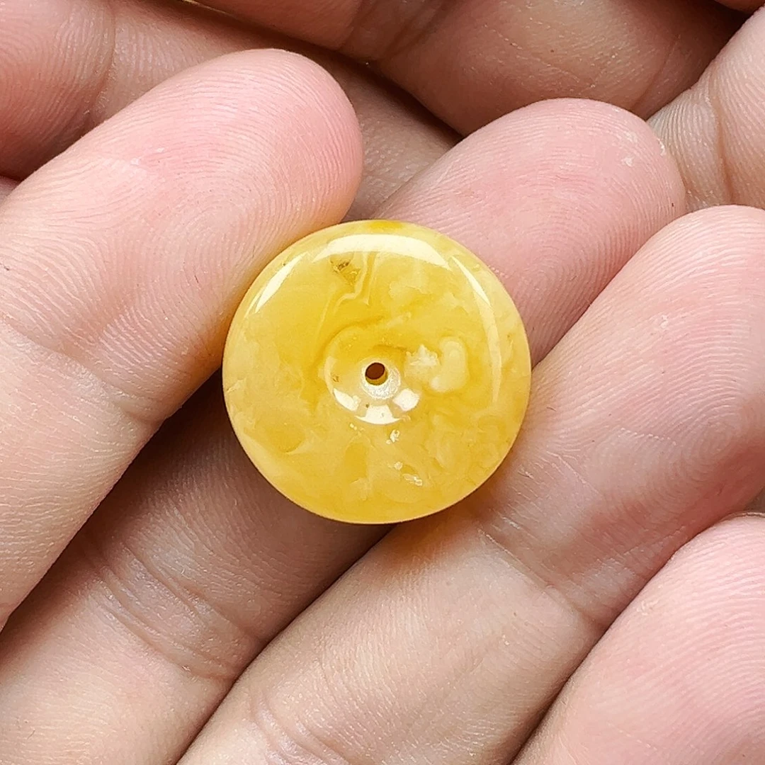 蜜蜡未镶嵌珠宝奇石碑*单珠