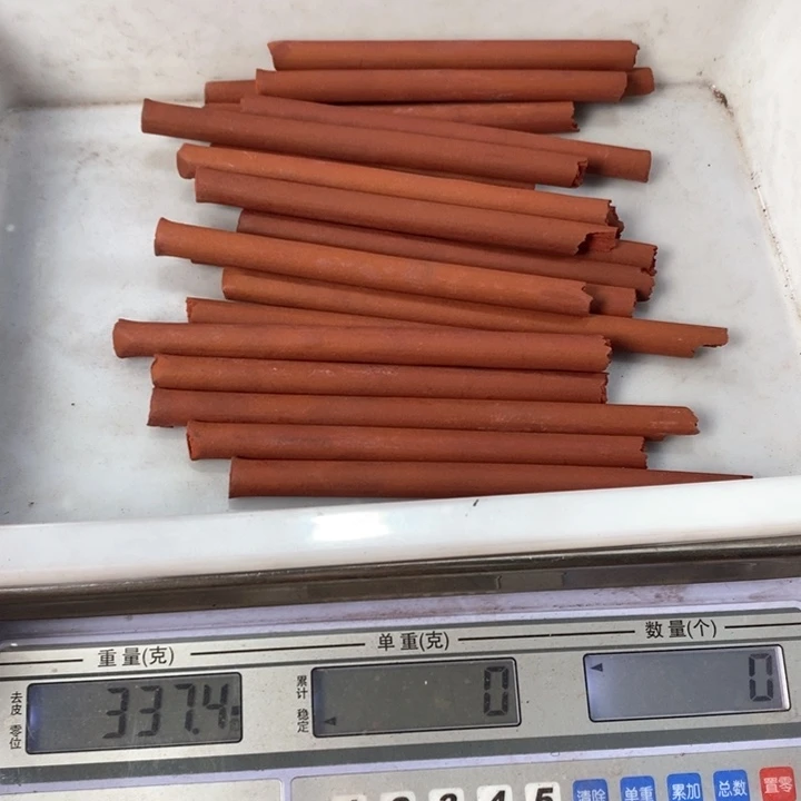 泥塑百花麝香香棒料约300克装