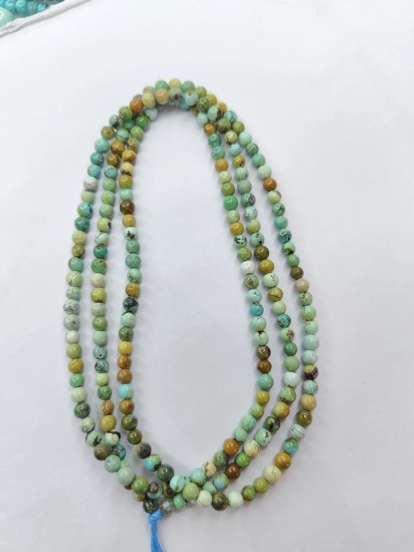 松石米珠多宝链卡3.7尺寸