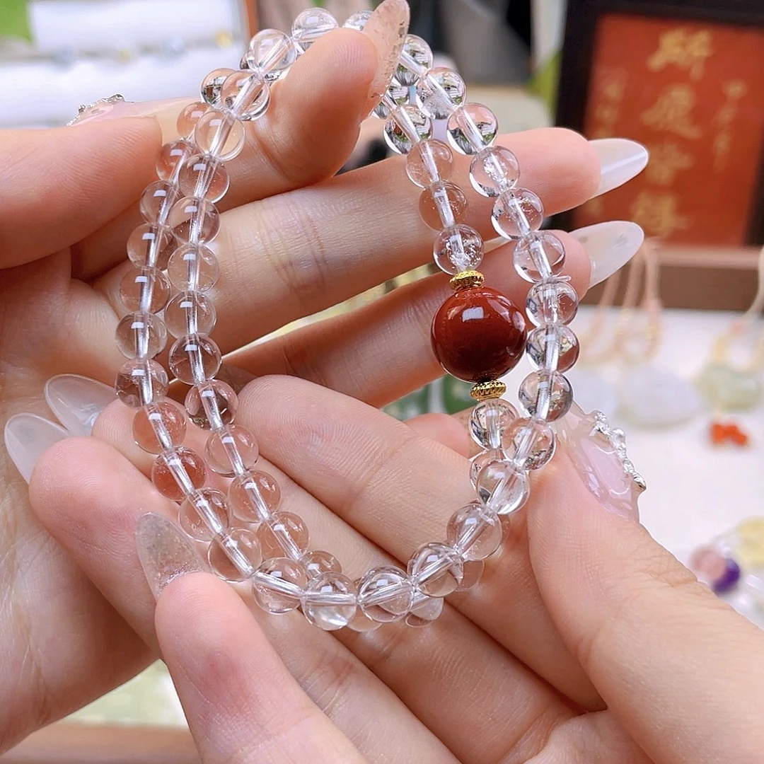 *****水晶手链未镶嵌……