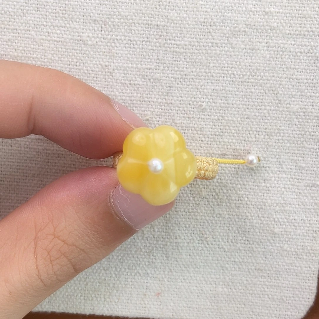 琥珀未镶嵌珠宝奇石花花