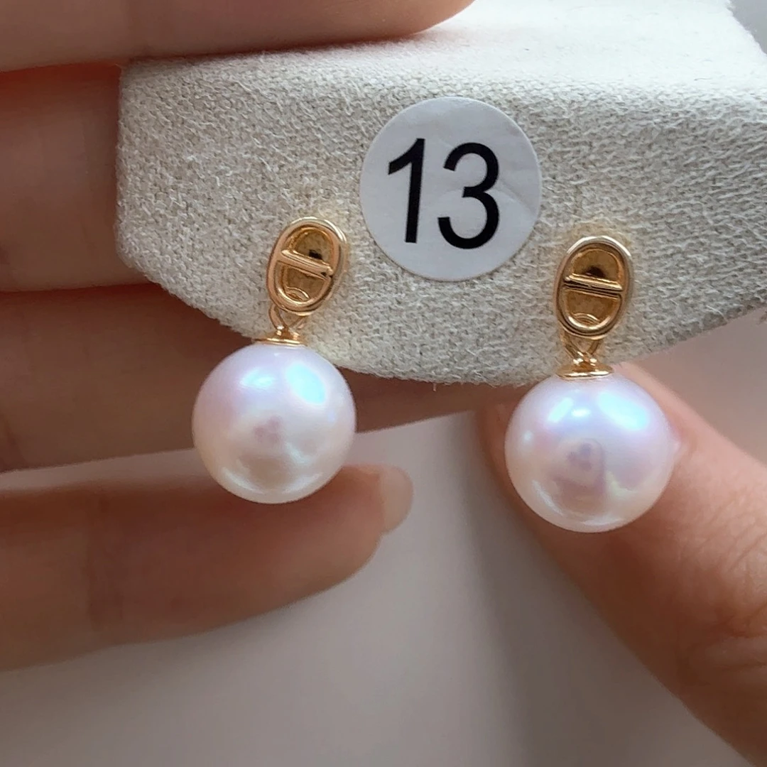 淡水珍珠耳饰未镶嵌