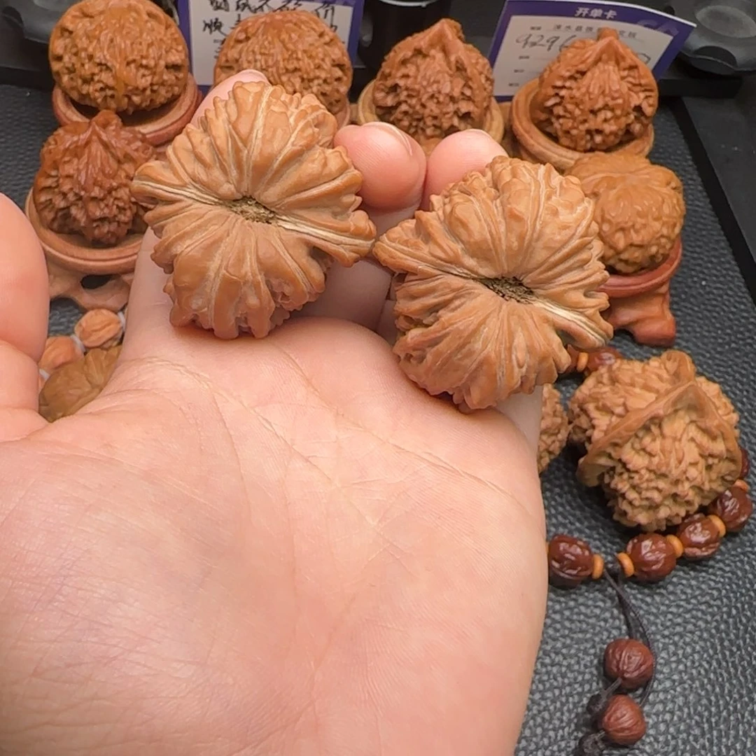 把件文玩核桃四座楼 38尺寸