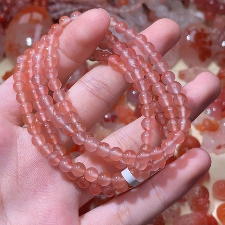 未镶嵌469多圈卡5.2南红玛瑙