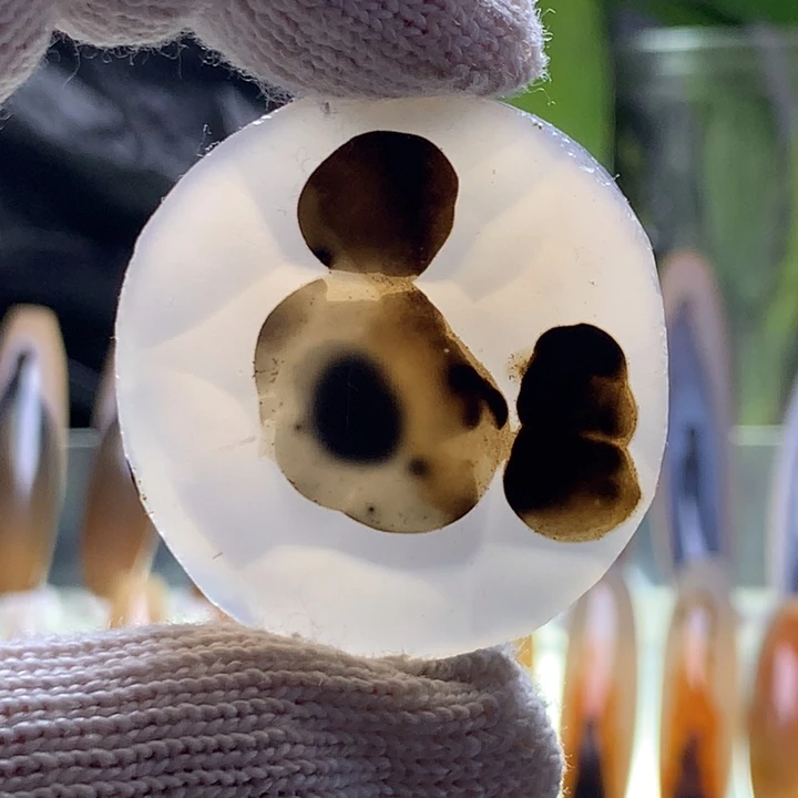 未镶嵌玛瑙/玉髓珠宝半成品206