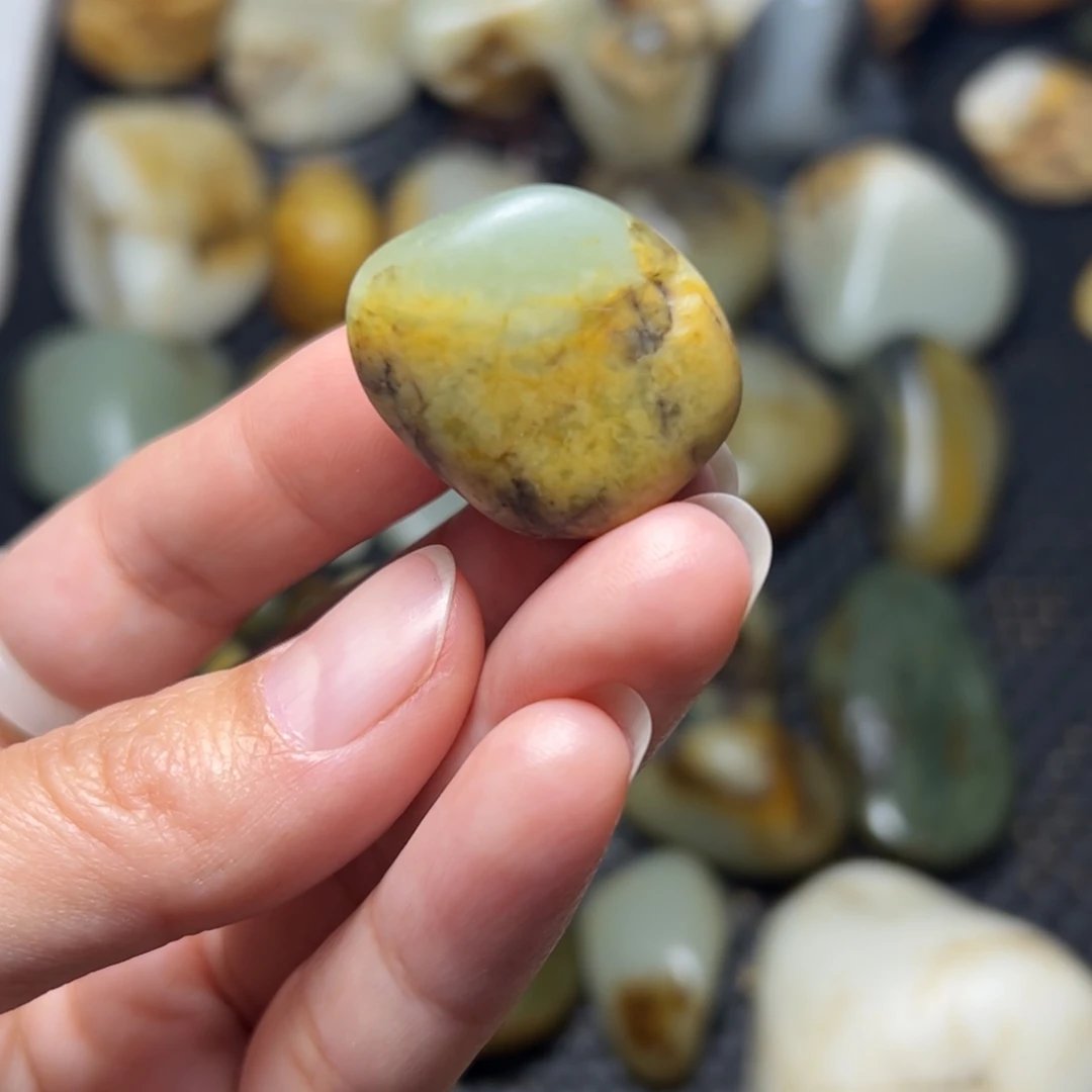 和田玉未镶嵌挂件A16