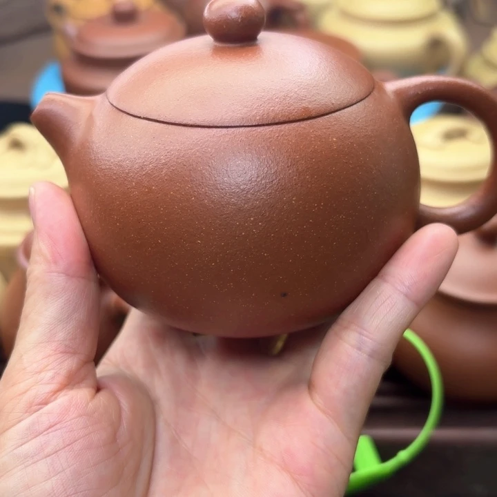 茶***酒茶壶紫砂红降坡西施容量240
