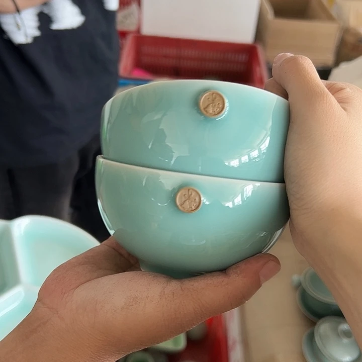小米茶器龙泉青瓷