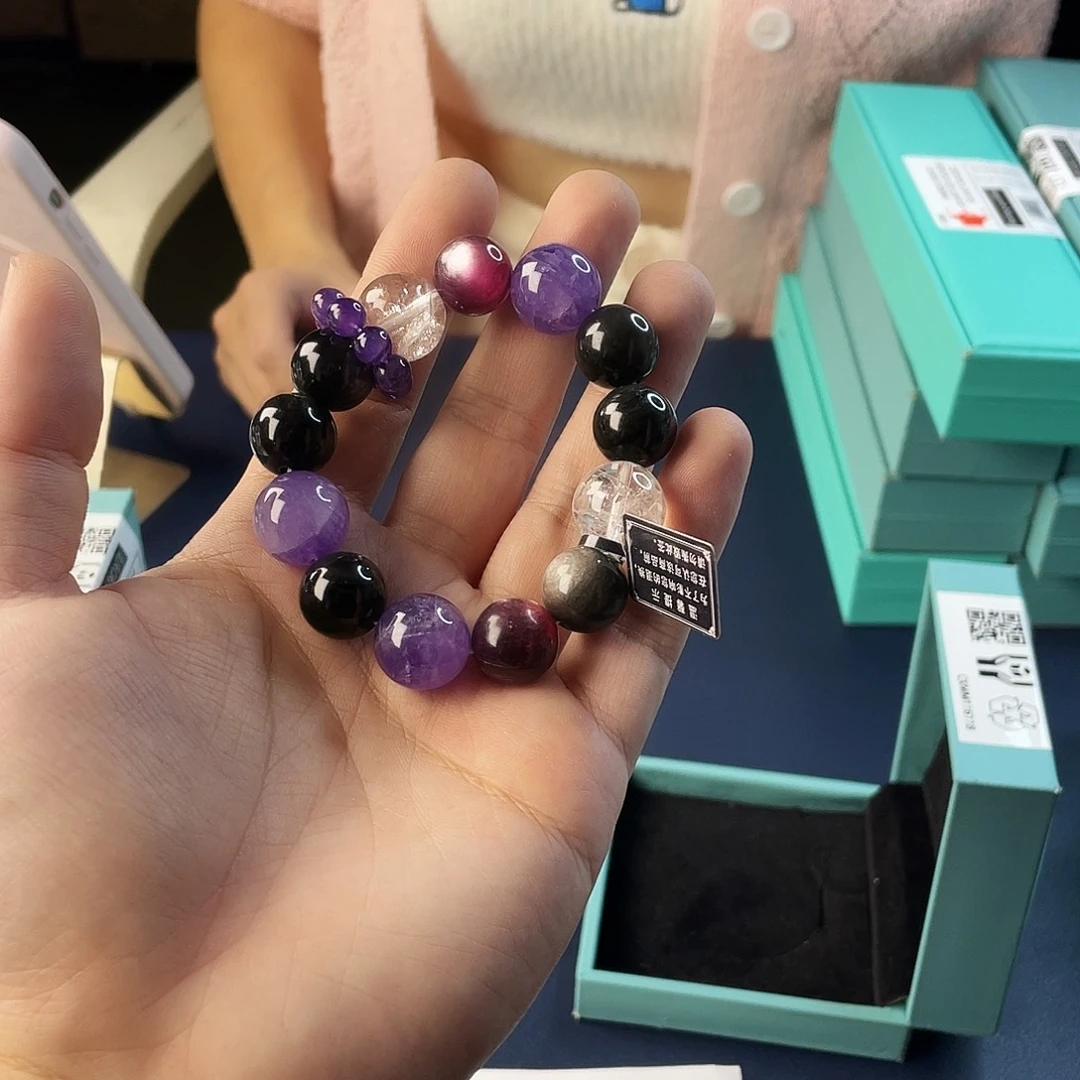 手链银S925镶嵌水晶