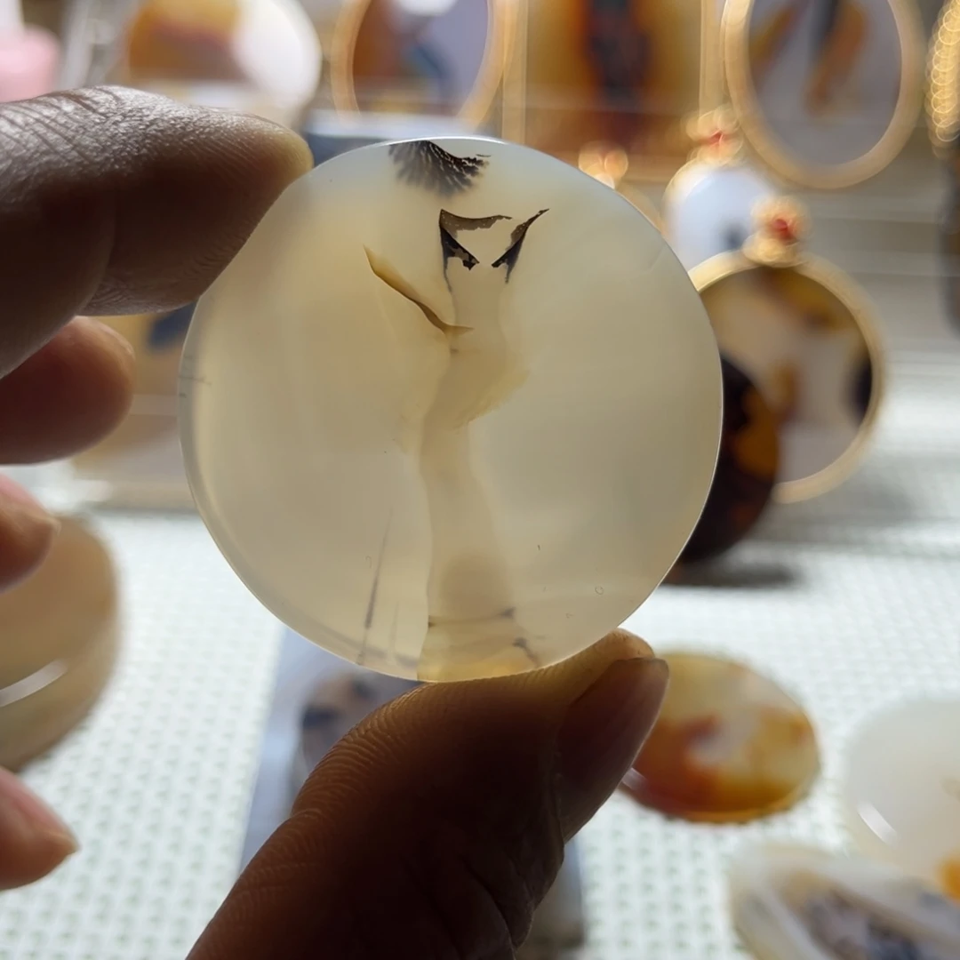 玛瑙/玉髓未镶嵌吊坠(不含链)