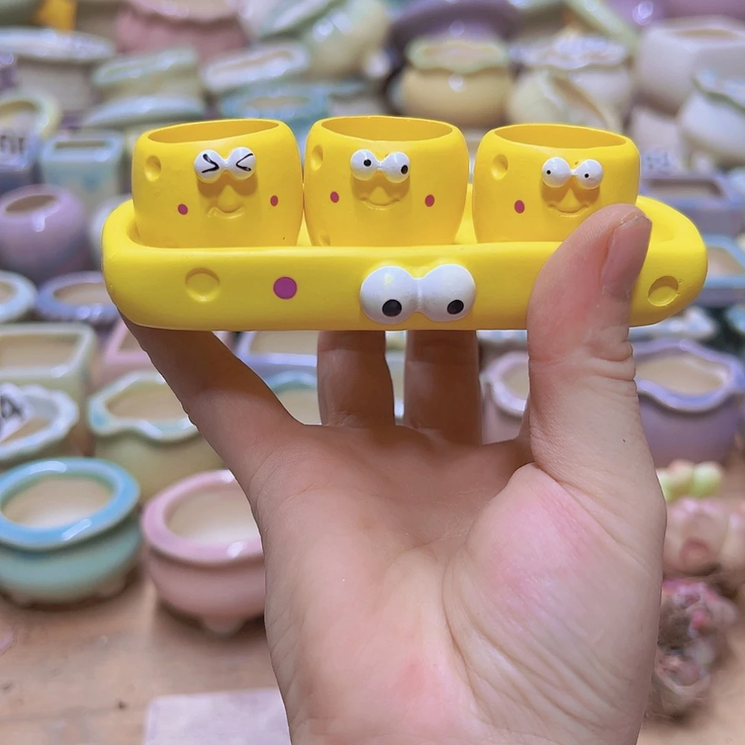 陶瓷花盆当场满12包邮