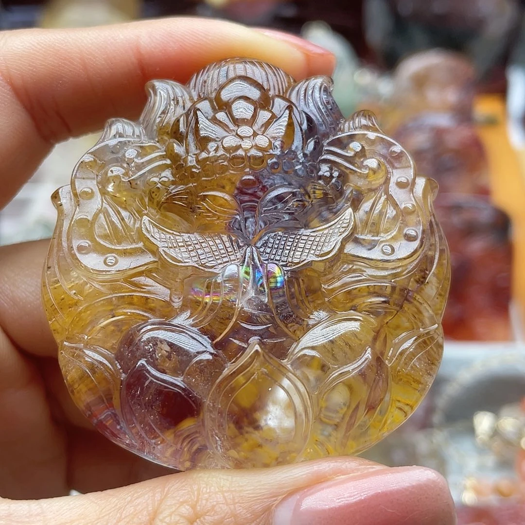 颈饰未镶嵌水晶天然