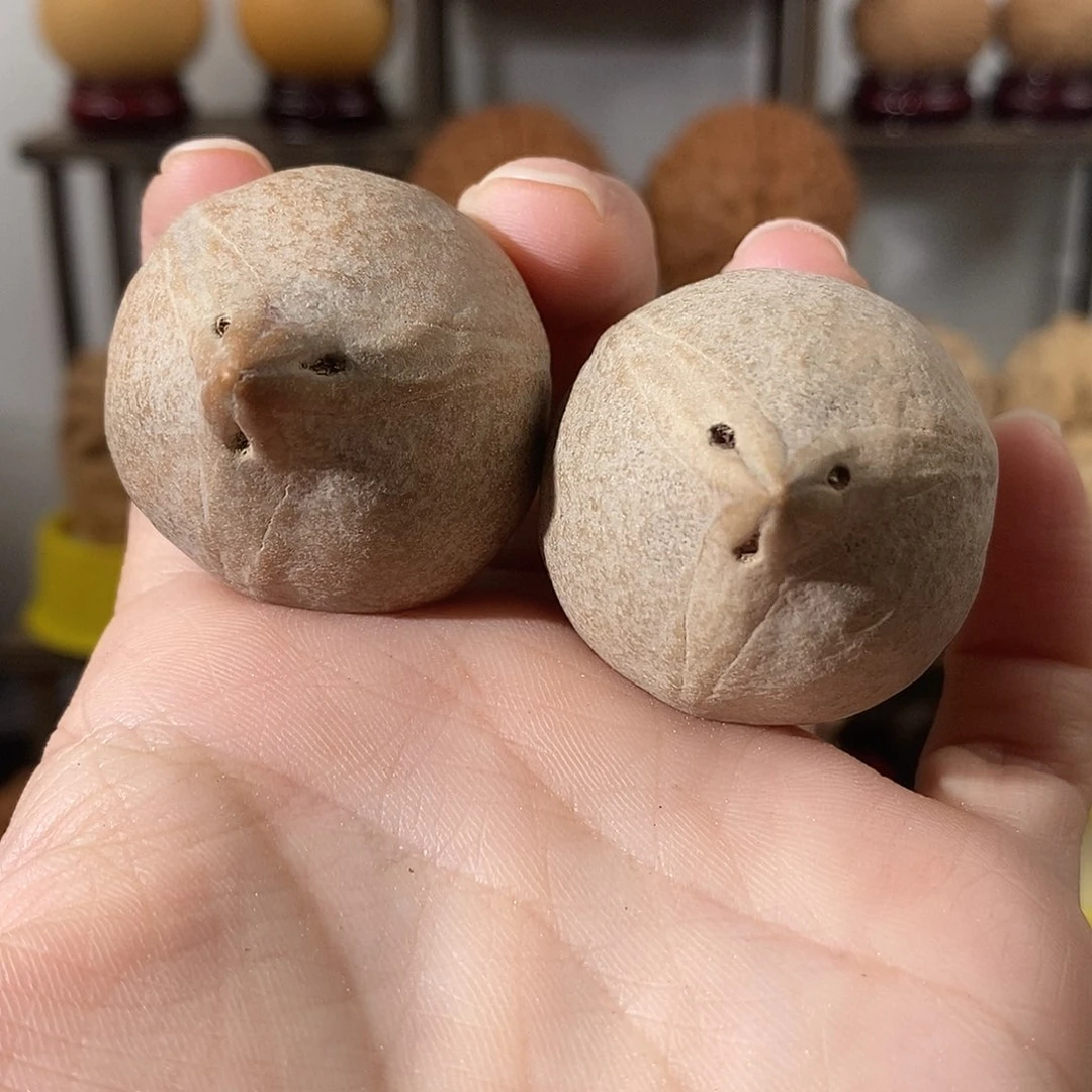 吊坠文玩核桃坏**坏橄榄核36