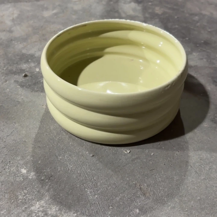 瓷片陶瓷三层水碗