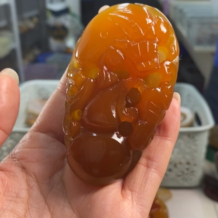 玛瑙/玉髓吊坠(不含链)未镶嵌