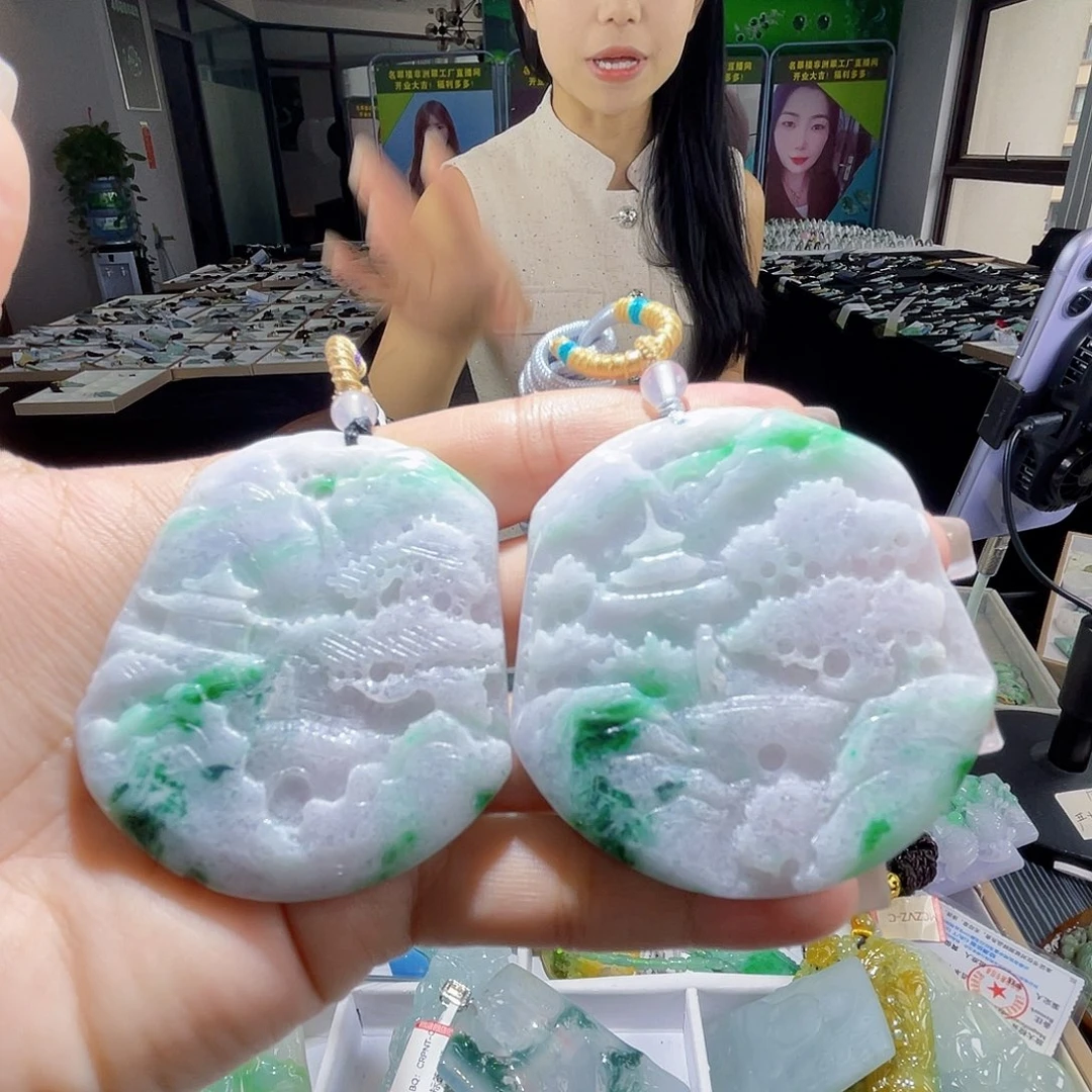 颈饰未镶嵌翡翠多样性随机发货