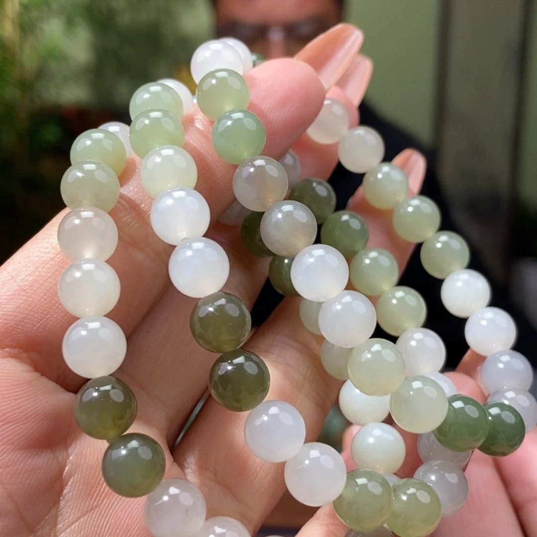 和田玉颈饰未镶嵌多样性发货，发其一