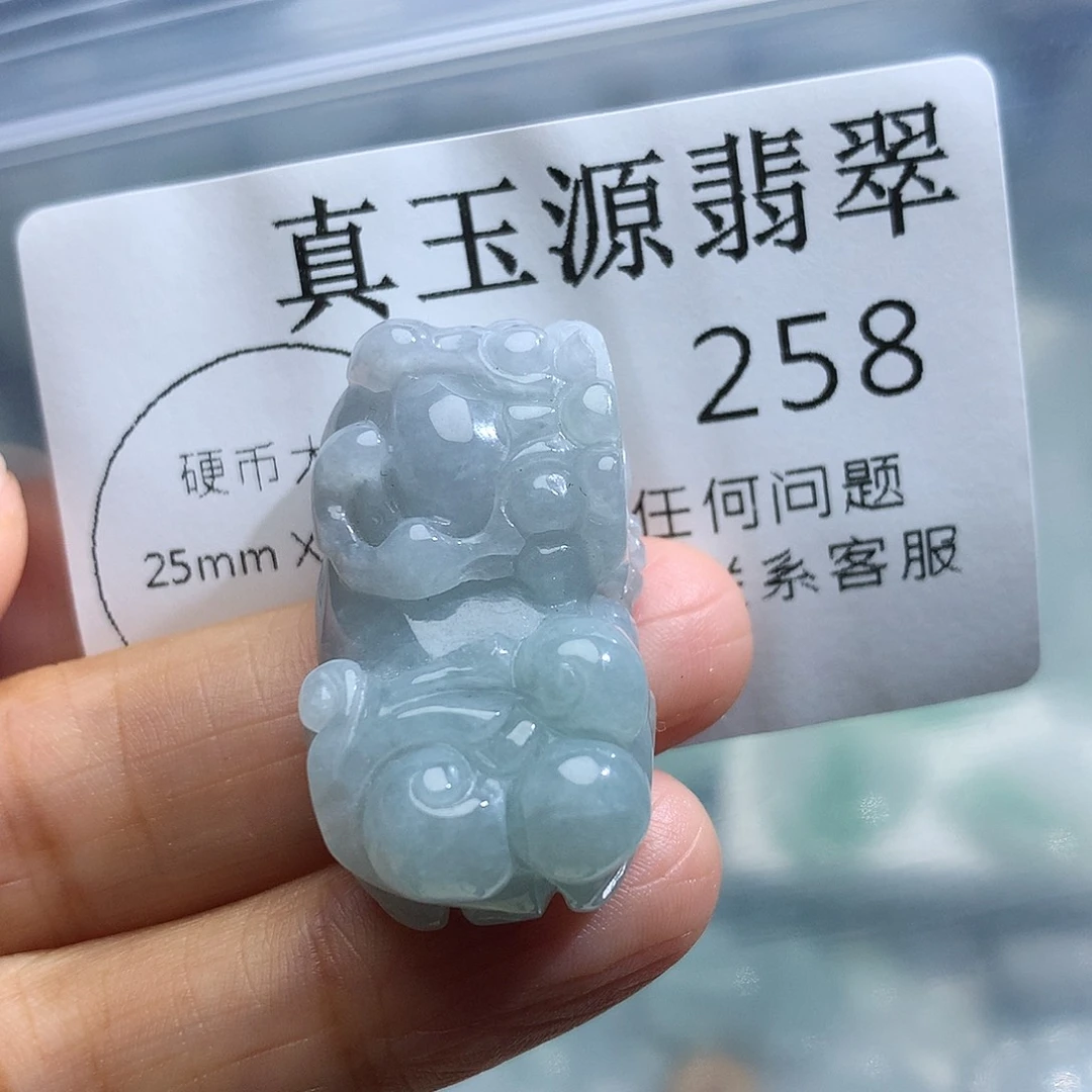 翡翠未镶嵌颈饰258