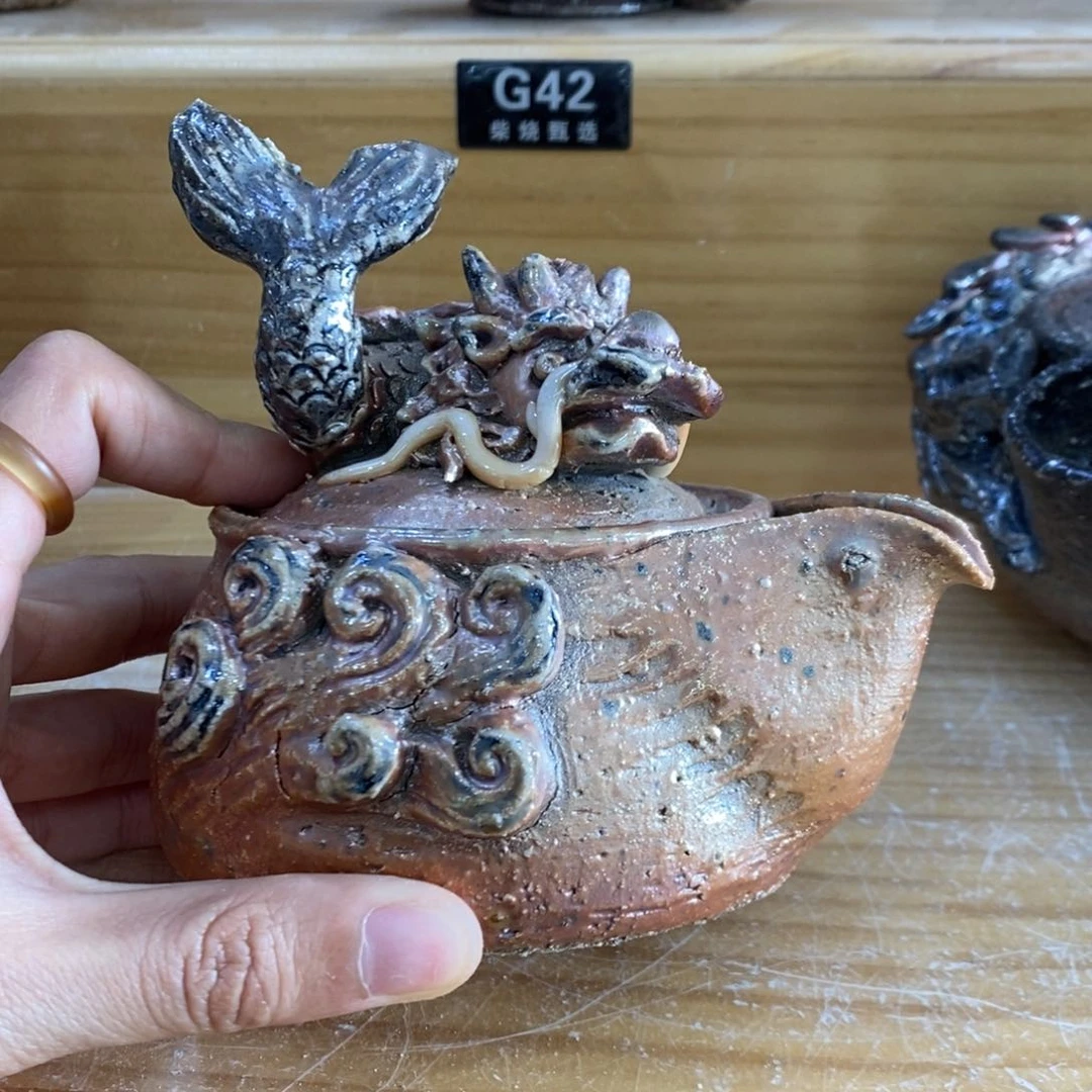 陶园柴烧 精品高货。G14瑕疵3