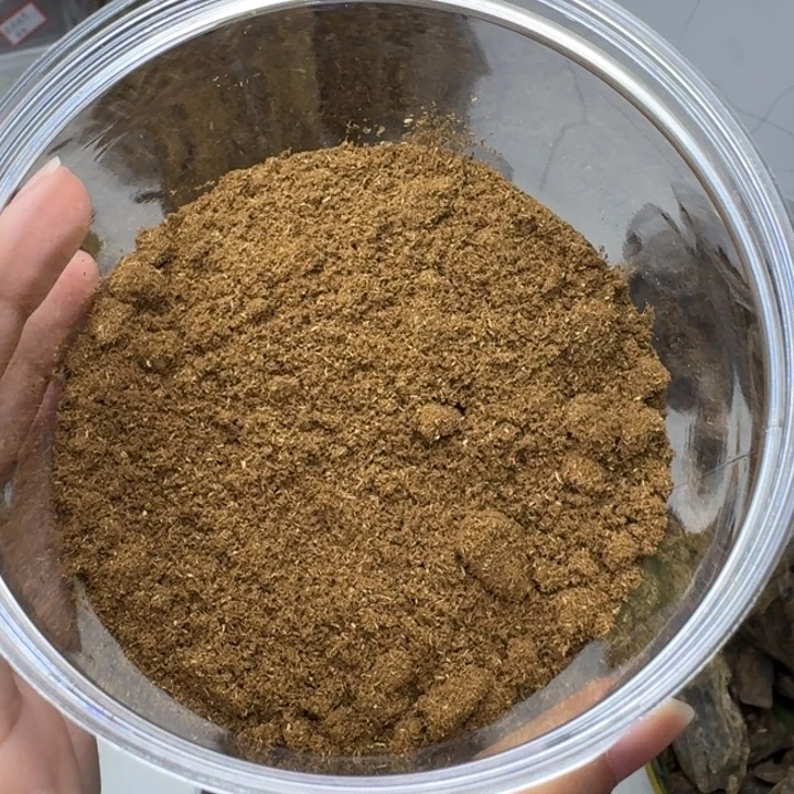 M***0扇子奇楠沉香金沙叶粉料子