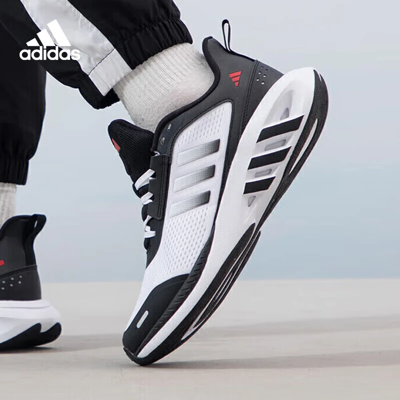 adidas/阿迪达斯男子运动鞋男士舒适时尚训练鞋低帮轻便缓震跑鞋