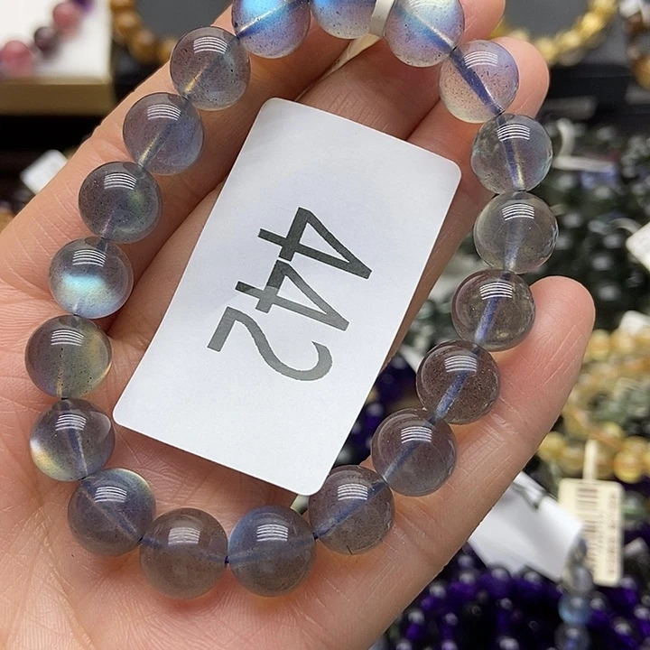 拉长石手链未镶嵌手串