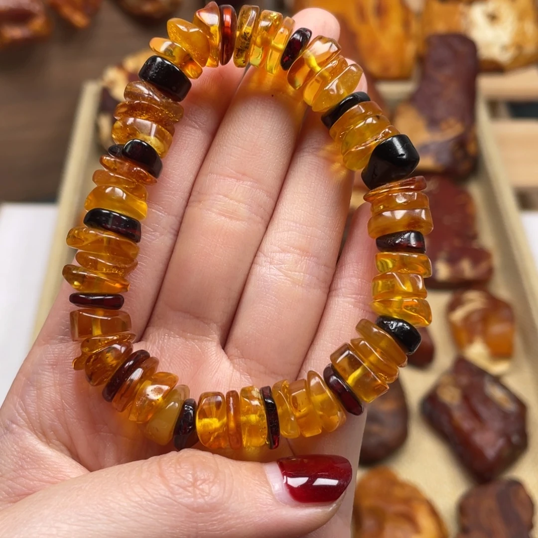 琥珀未镶嵌珠宝奇石