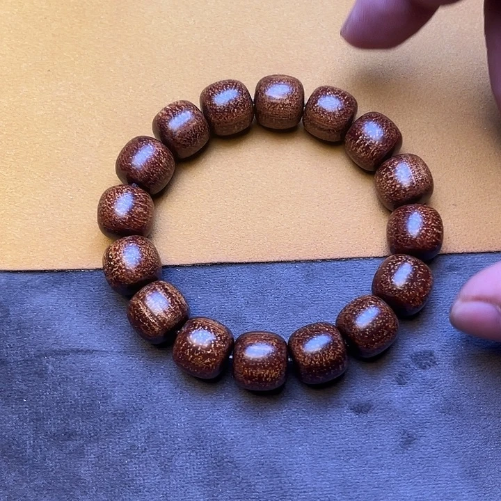 贡木手串/手链1.3*1.4满龙鳞手串