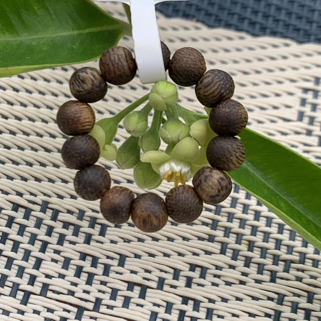 沉香棋楠张勺子圆珠戒指多样性发一个