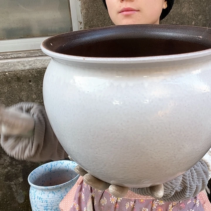 紫砂花盆正品口30高24